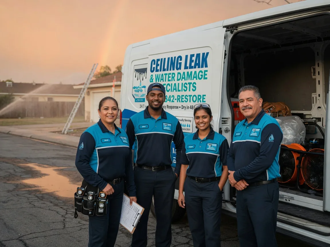 Ceiling Leak Cleanup company in Withams, VA